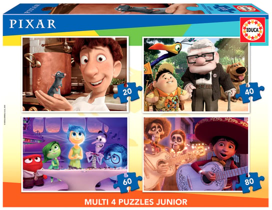 Educa, puzzle, Bohaterowie bajek (Disney/Pixar), 20/40/60/80 el. Educa