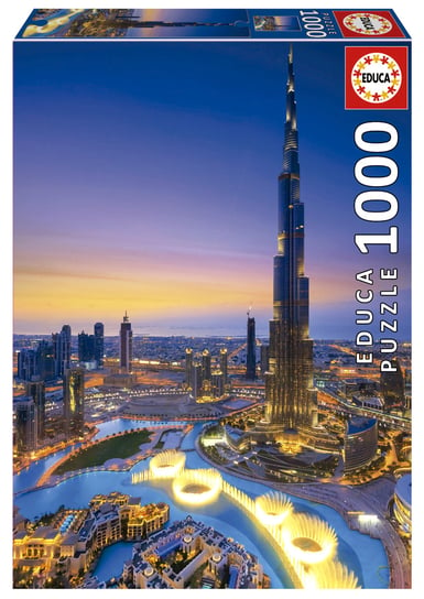 Educa, Puzzle, Burdż Chalifa / Dubaj / Zjednoczone Emiraty Arabskie, 1000 el. Educa