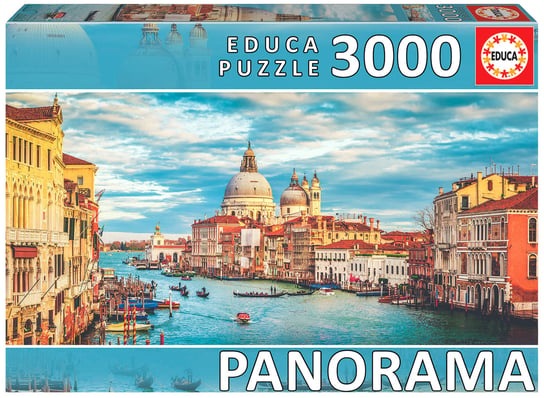 Educa, puzzle, Canal Grande / Wenecja (panorama), 3000 el. Educa