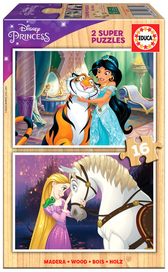 Educa, puzzle, Disney, Aladyn & Zaplątani, 2x16 el. Educa