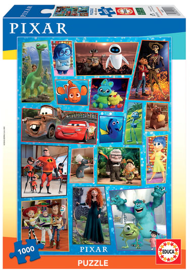 Educa, puzzle, Disney, Bohaterowie bajek (Disney / Pixar), 1000 el. Educa