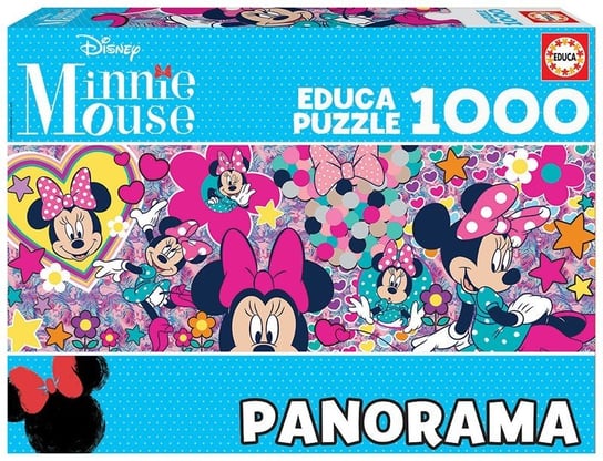 Educa, puzzle, Disney, Myszka Minnie, Panorama, 1000 el. Educa