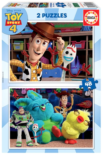 Educa, puzzle, Disney, Toy Story 4, 2x48 el. Educa