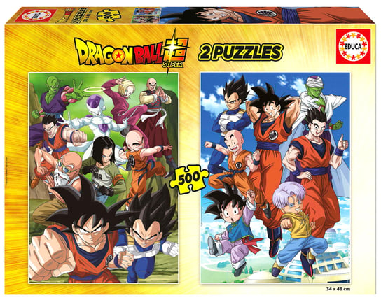 Educa, Puzzle, Dragon Ball Super, 2 x 500 el. Educa