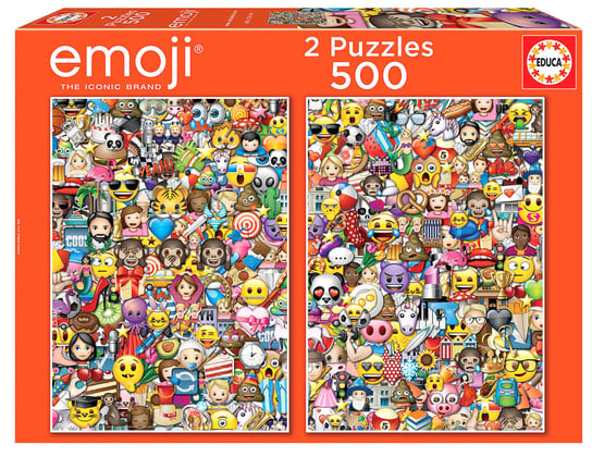 Educa, puzzle, Emoji ( Emotki), 500 el. Educa