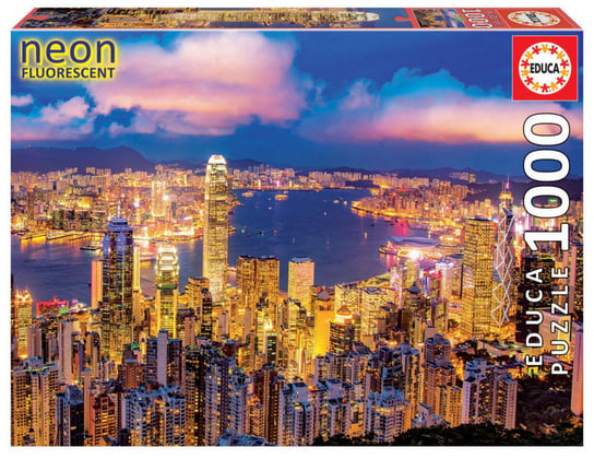 Educa, puzzle, Hong Kong Skyline, 1000 el. Educa