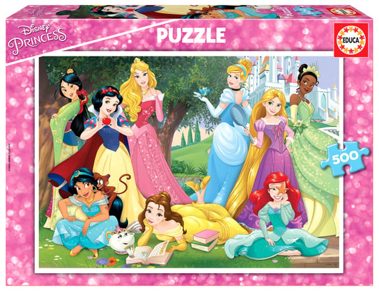 Educa, puzzle, Księżniczki z bajek Disneya, 500 el. Educa