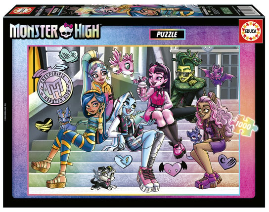 Educa, Puzzle, Monster High, 1000 el. Educa