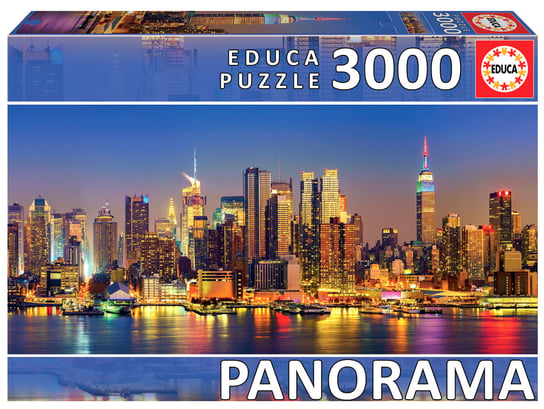 Educa, Puzzle, Nowy Jork / USA (panorama), 3000 el. Educa