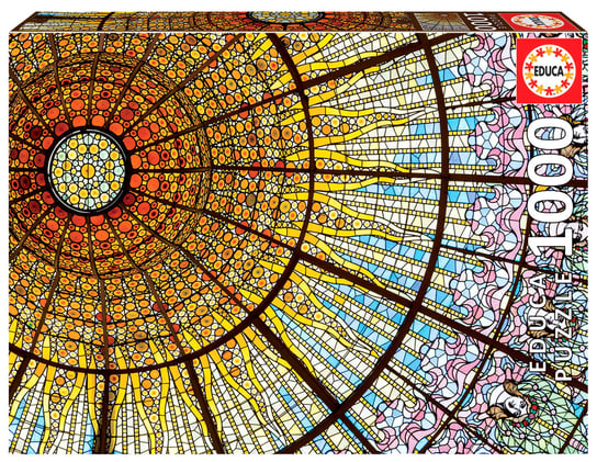 Educa, puzzle, Pałac Muzyki Katalońskiej, Barcelona, 1000 el. Educa