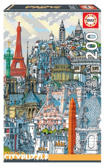 Educa, puzzle, Paryż, 200 el. Educa