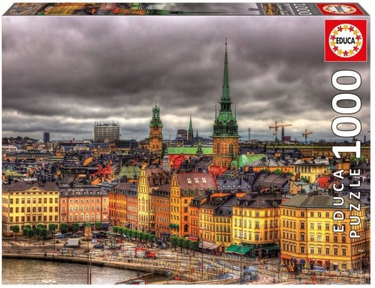 Educa, puzzle, Views of Stockholm, 1000 el. Educa
