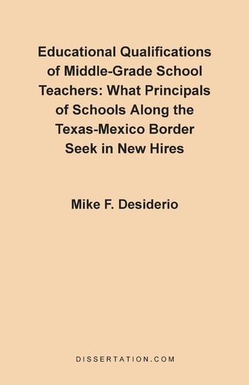 Educational Qualifications of Middle-Grade School Teachers Desiderio Mike Francis