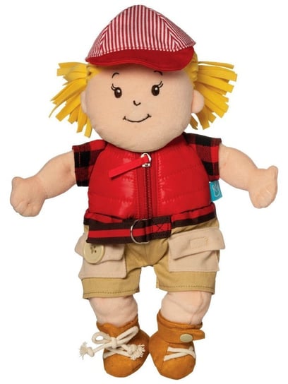 Edukacyjna lalka dla dzieci Nauka ubierania Manhattan Toy Manhattan Toy