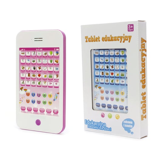 Edukacyjny Tablet Interaktywny Język Pl Dwa Kolory Midex