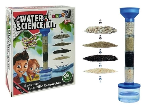 Edukacyjny Zestaw Do Filtrowania Wody Diy Import Leantoys Lean Toys