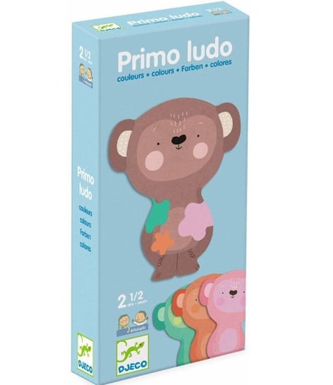 Eduludo PRIMO LUDO KOLORY, gra edukacyjna, Djeco Djeco