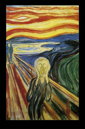 Edvard Munch Krzyk - plakat 61x91,5 cm Inna marka
