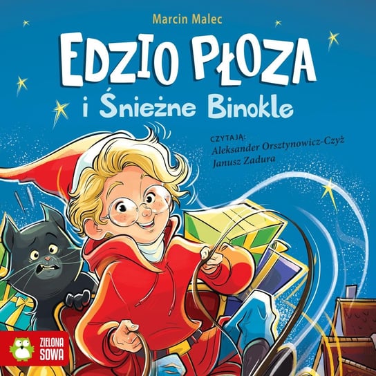 Edzio Płoza i śnieżne binokle - audiobook Marcin Malec