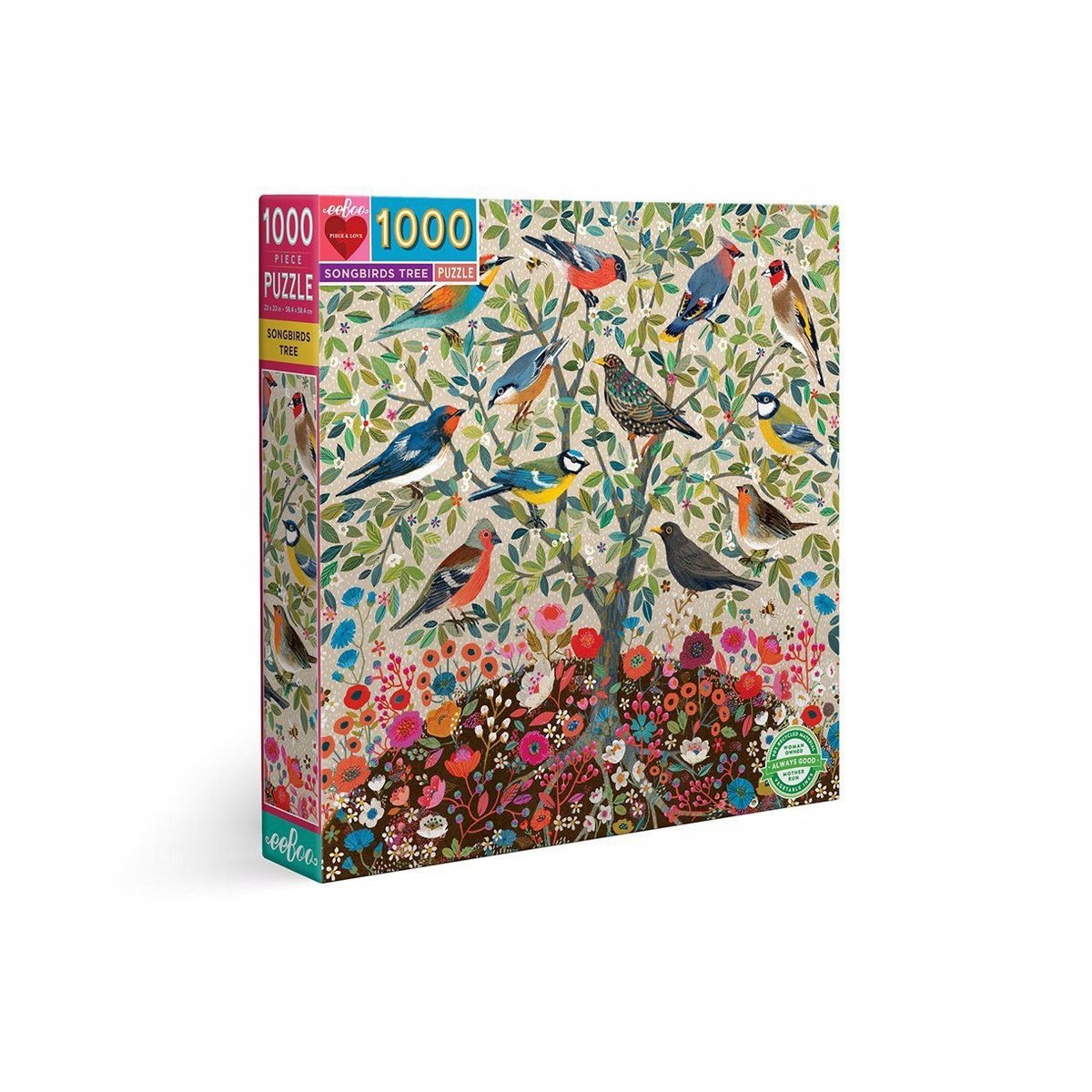 Puzzle 1000 El. Niebieskie Pawie