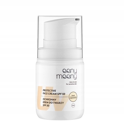 Eeny Meeny, Ochronny Krem Do Twarzy Uva Uvb Spf 50 Z Pigmentem Nowa Formuła, 50ml Eeny Meeny