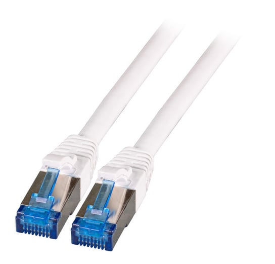 EFB Patchcord Cat.7 SFTP 0,25m Cat6a Superflex biały na kablu EFB