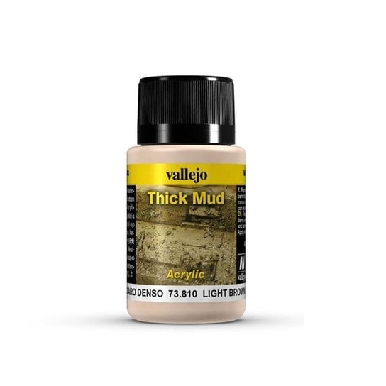 Efekt błota, Thick Mud, Light Brown, 40 ml Vallejo