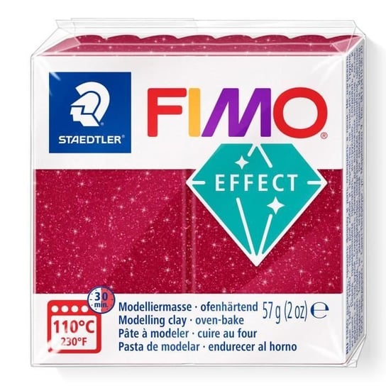 Efekt FIMO „Galaxy” Czerwony Inna marka