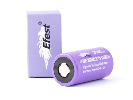 Efest Purple Imr 26500 3000Mah 3,6V - 3,7V Li-Ion Efest