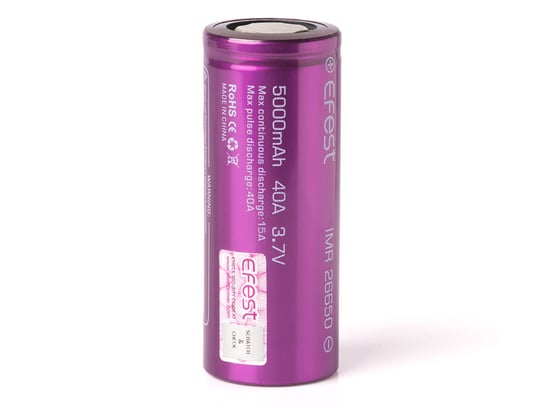 Efest Purple IMR 26650 5000mAh 3,6V - 3,7V Efest