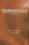 Effect Sizes for Research Grissom Robert J., Kim John J.