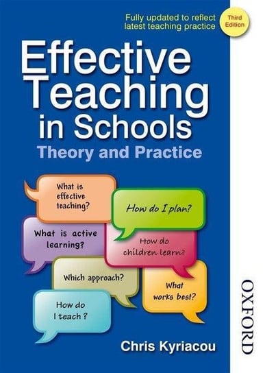 Effective Teaching in Schools Theory and Practice Kyriacou Chris