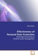 Effectiveness of Personal Data Protection Matjas Tatjana