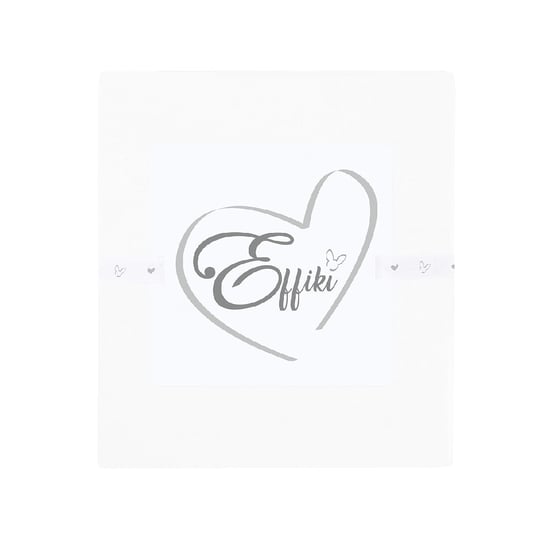 Effiki, Prześcieradło z gumką, 60x120 cm, Białe Effiki
