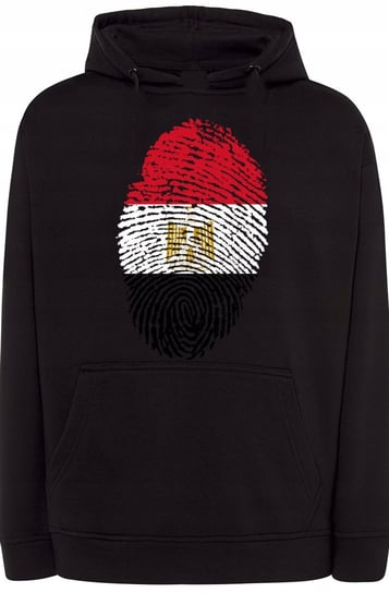 Egipt Flaga Odcisk Bluza Z Kapturem r.XS Inna marka