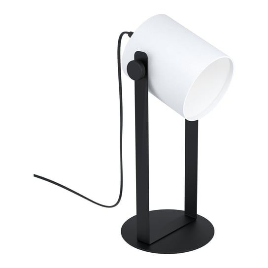 EGLO Lampa stołowa HORNWOOD 1 E27 - czarny/biały Eglo