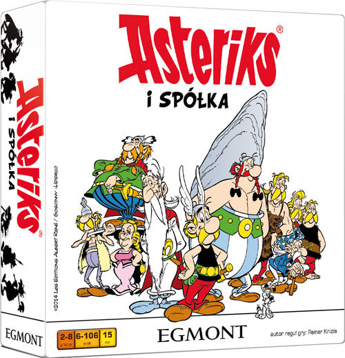 Egmont, gra rodzinna Asterix i spółka Egmont