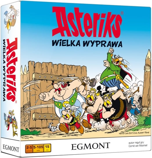 Egmont, gra rodzinna Asterix Wielka wyprawa Egmont