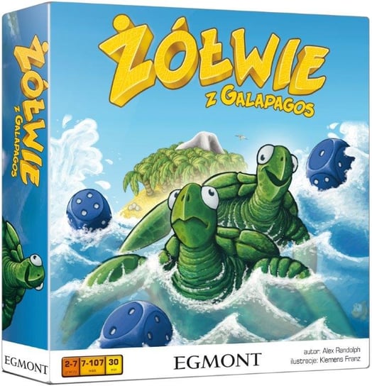 Egmont, gra rodzinna Żółwie z Galapagos Egmont