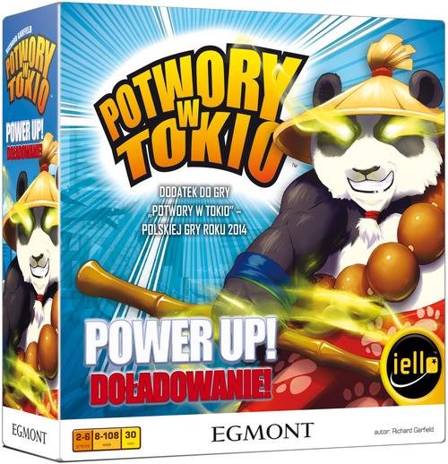 Egmont, gra strategiczna Power Up Doładowanie dodatek do gry „Potwory w Tokio” Egmont