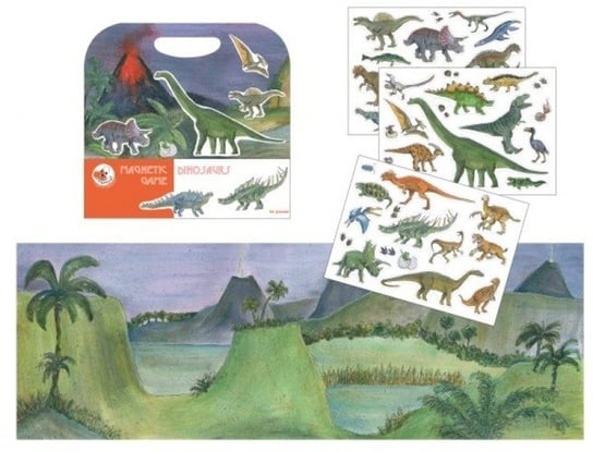 Egmont Toys, tablica magnetyczna Dinozaury Egmont Toys