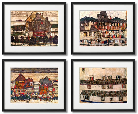 Egon Schiele, Kolorowe Domy DEKORAMA