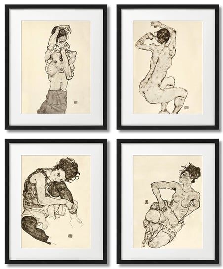 Egon Schiele, Plakaty, Litografie DEKORAMA
