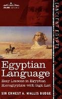 Egyptian Language Wallis Budge Ernest A.