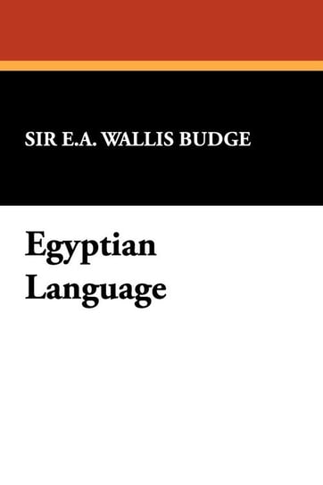 Egyptian Language Budge Ernest A. Wallis