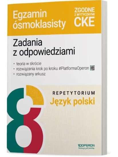 Egzamin ósmoklasisty 2025 Język polski. Repetytorium, wypracowania, lektury, zadania, arkusze Pająk Małgorzata, Konstantynowicz Anna
