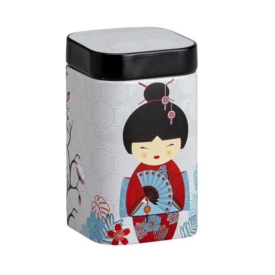 EIGENART Puszka na herbatę 100 g, Kimono, różnokolorowa, 10,9x7x7 cm Eigenart
