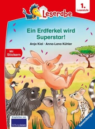 Ein Erdferkel wird Superstar! - Leserabe ab 1. Klasse - Erstlesebuch für Kinder ab 6 Jahren Ravensburger Verlag