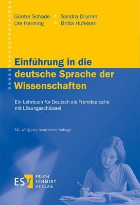 Einführung in die deutsche Sprache der Wissenschaften Schmidt (Erich), Berlin