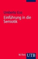 Einführung in die Semiotik Eco Umberto